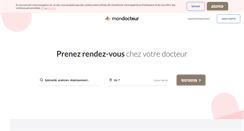Desktop Screenshot of mondocteur.fr